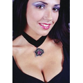 Costume Accessory: Velvet Choker, Spider Web